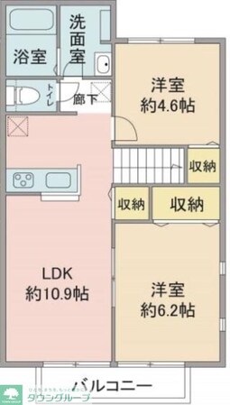 M.STAGE II(エムステージII)の物件間取画像
